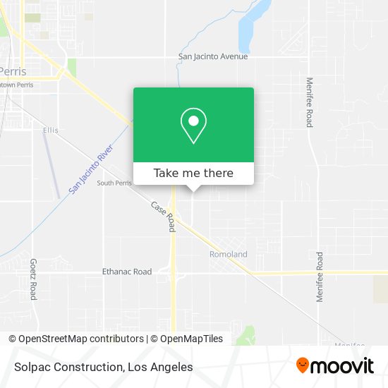 Solpac Construction map