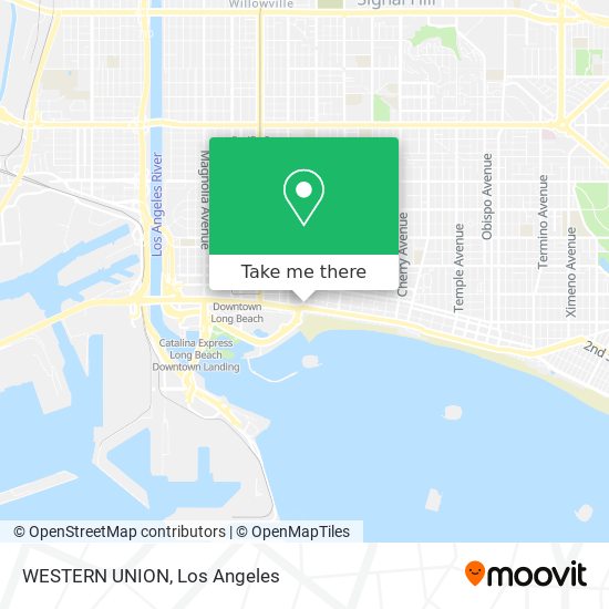 WESTERN UNION map