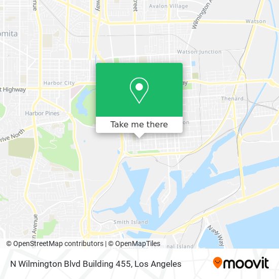 N Wilmington Blvd Building 455 map