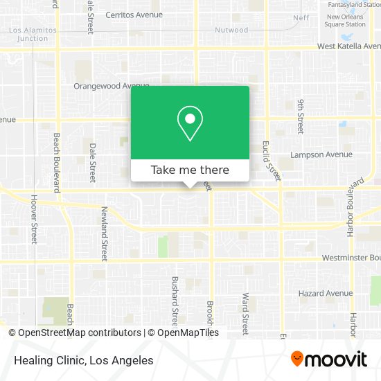Mapa de Healing Clinic
