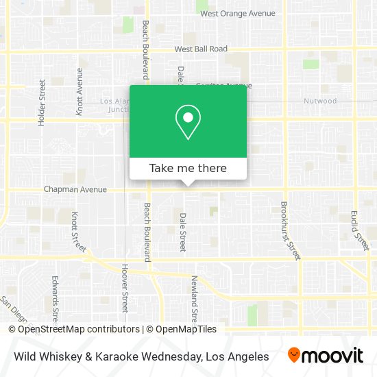Wild Whiskey & Karaoke Wednesday map