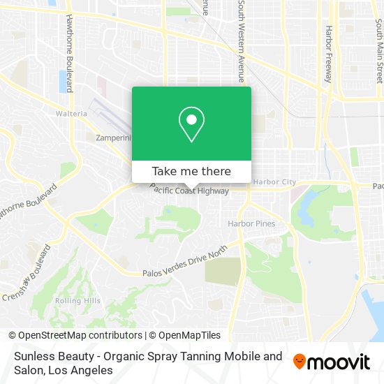 Sunless Beauty - Organic Spray Tanning Mobile and Salon map