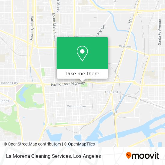 Mapa de La Morena Cleaning Services
