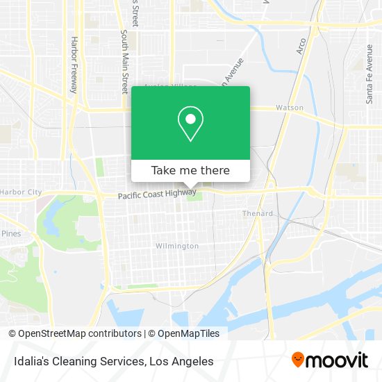 Idalia's Cleaning Services map