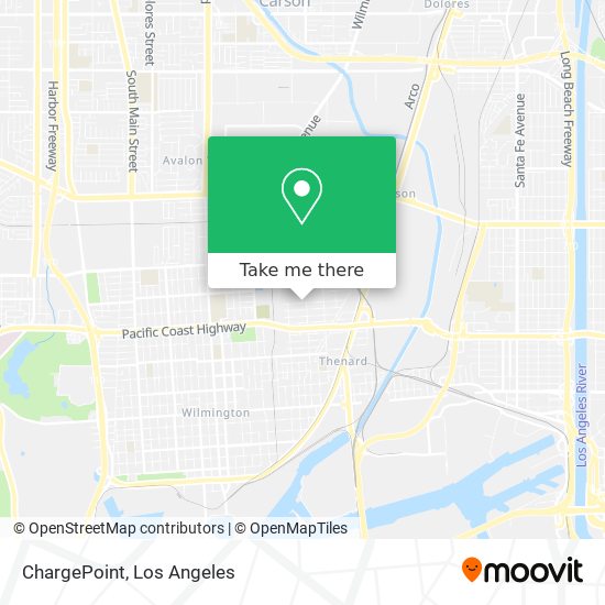 ChargePoint map