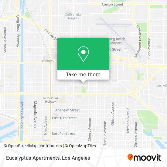 Eucalyptus Apartments map