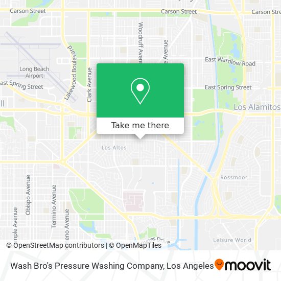 Mapa de Wash Bro's Pressure Washing Company