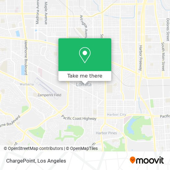 ChargePoint map