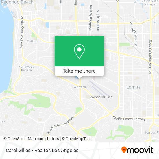 Carol Gilles - Realtor map