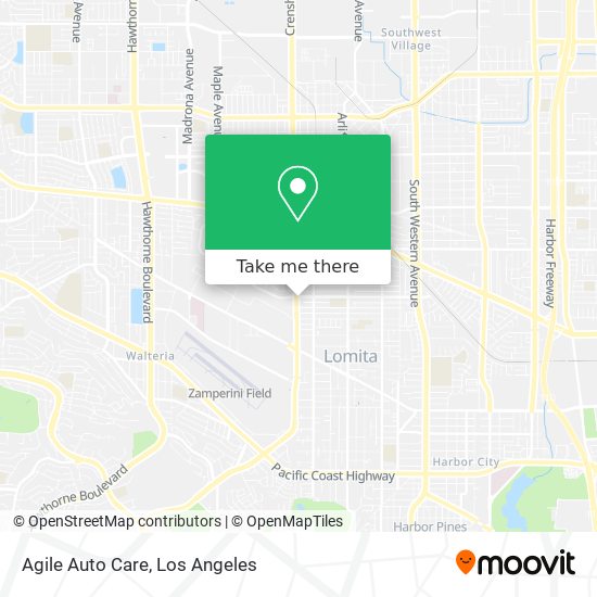 Agile Auto Care map