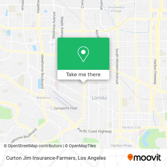 Mapa de Curton Jim Insurance-Farmers