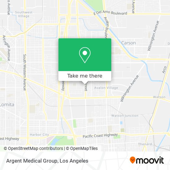 Mapa de Argent Medical Group