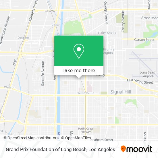 Mapa de Grand Prix Foundation of Long Beach