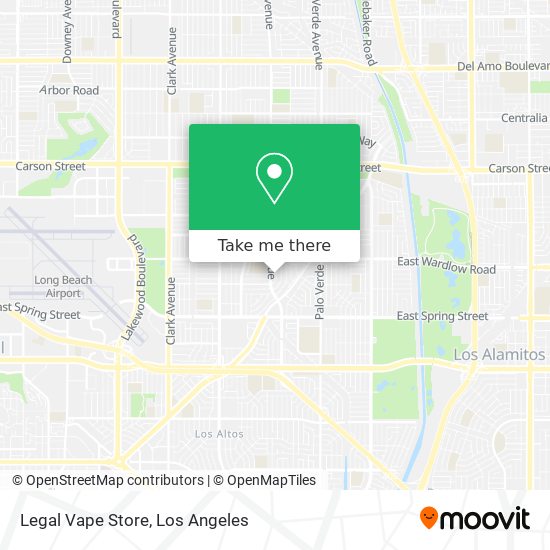Legal Vape Store map