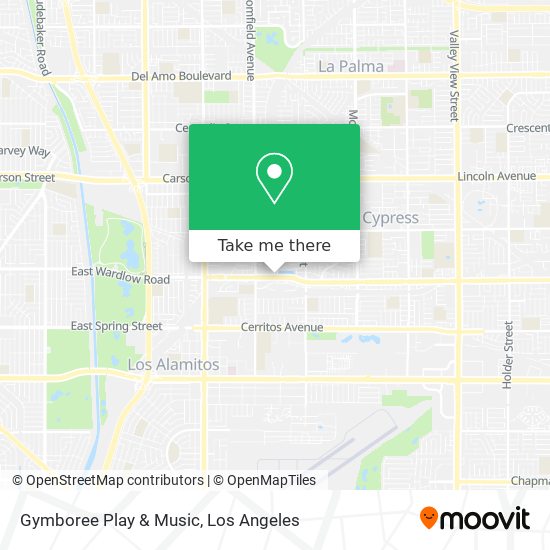 Gymboree Play & Music map