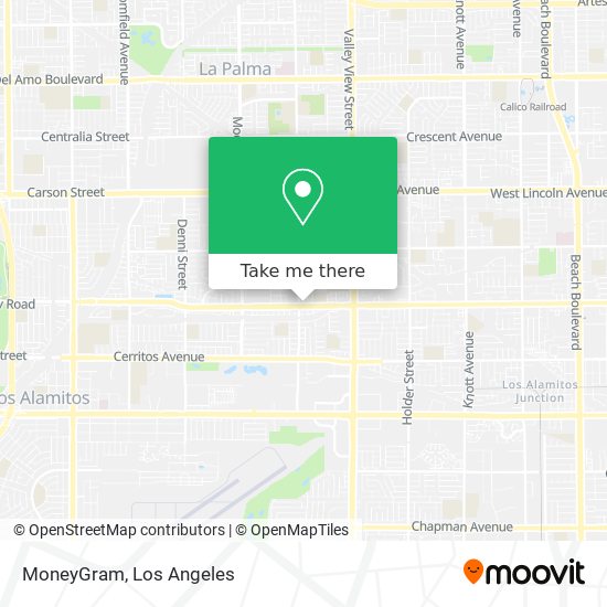 MoneyGram map