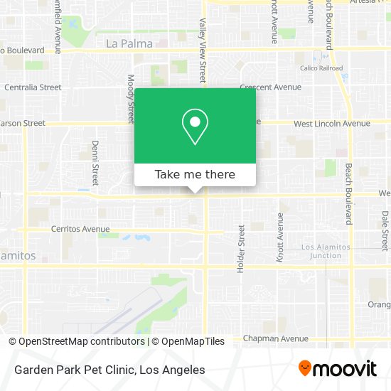 Garden Park Pet Clinic map