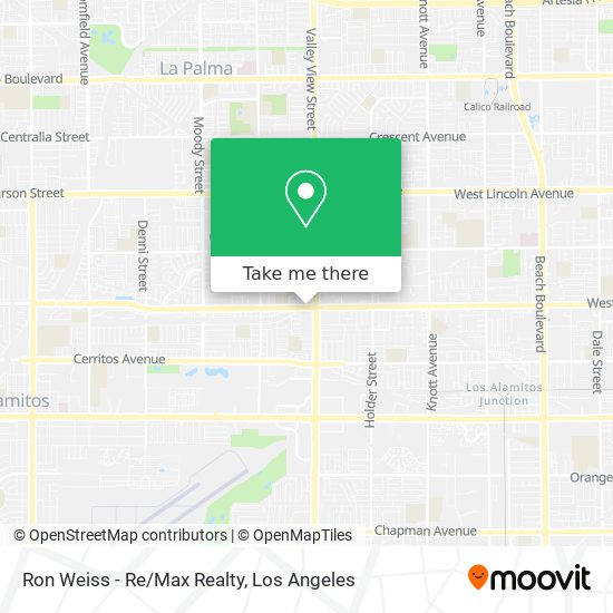 Mapa de Ron Weiss - Re/Max Realty