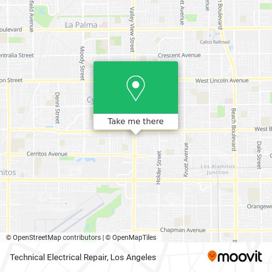 Mapa de Technical Electrical Repair