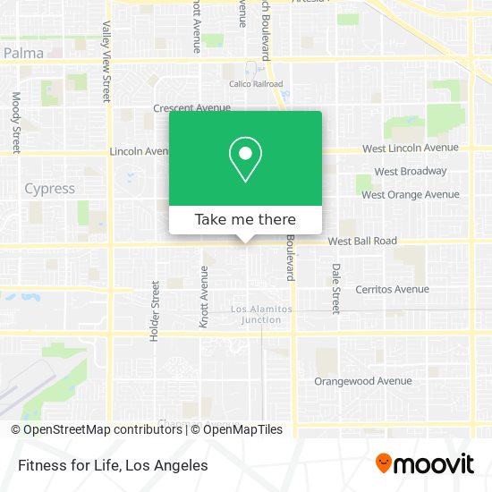 Fitness for Life map