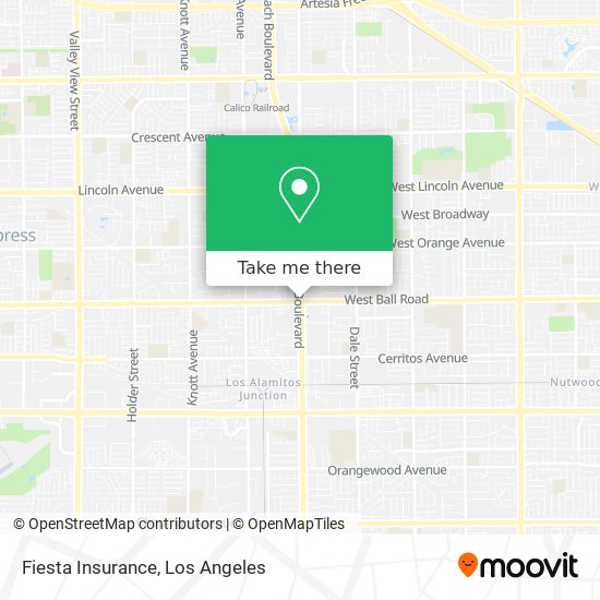 Fiesta Insurance map