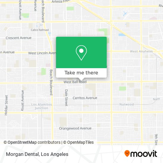 Morgan Dental map