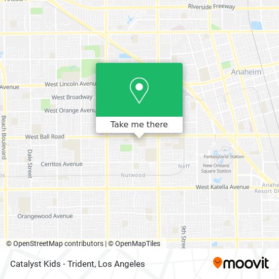 Catalyst Kids - Trident map