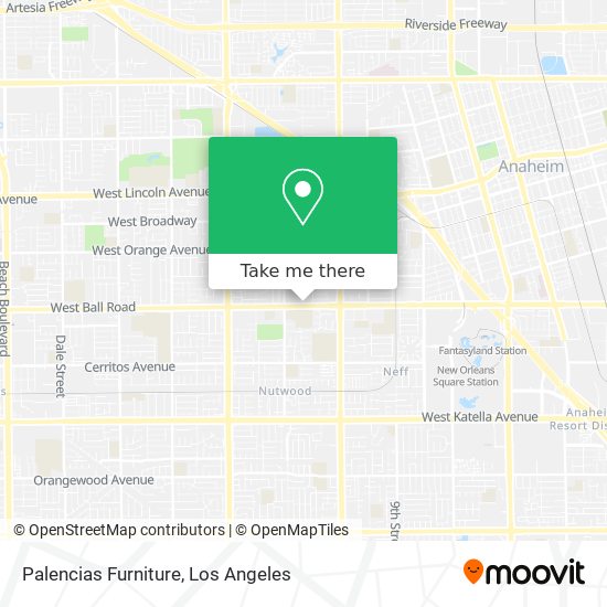 Palencias Furniture map