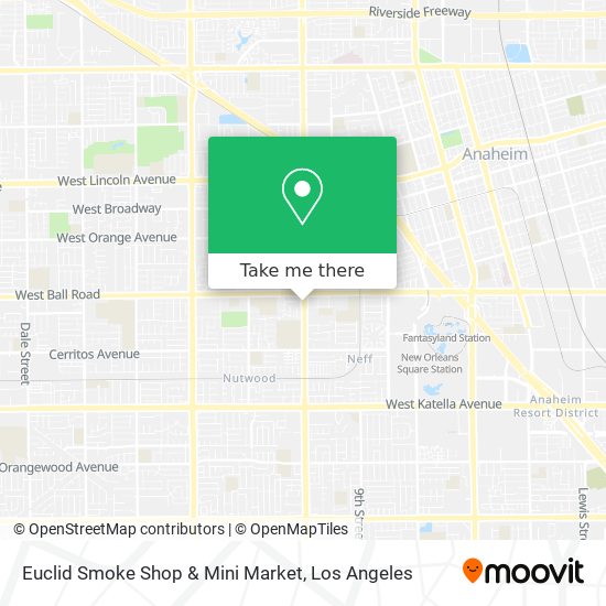 Mapa de Euclid Smoke Shop & Mini Market
