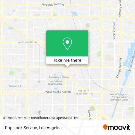 Pop Lock Service map