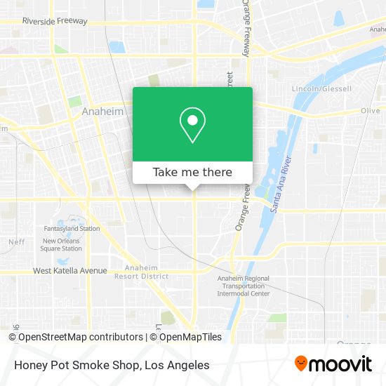 Honey Pot Smoke Shop map