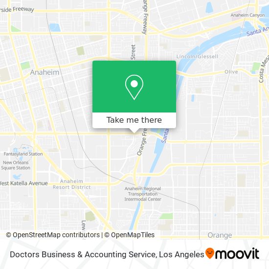 Doctors Business & Accounting Service map