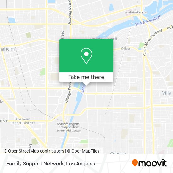 Family Support Network map