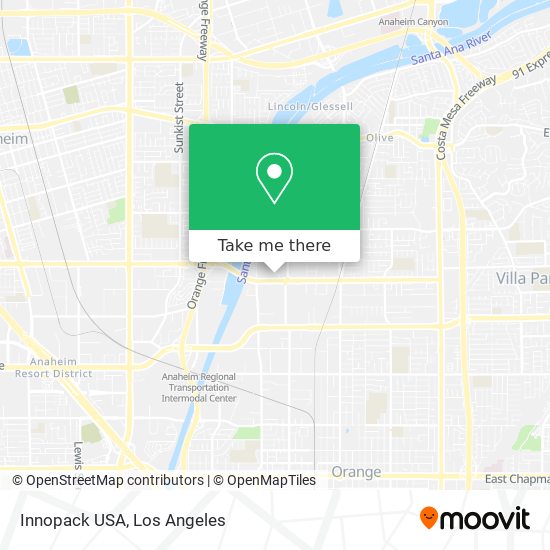 Innopack USA map