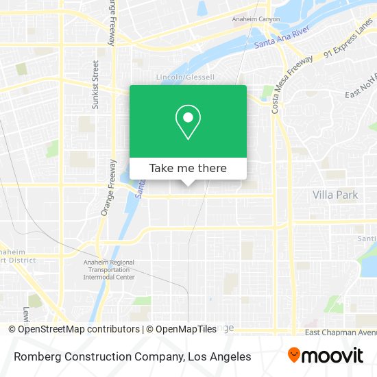 Mapa de Romberg Construction Company