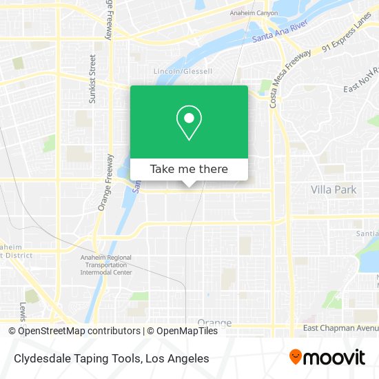 Mapa de Clydesdale Taping Tools