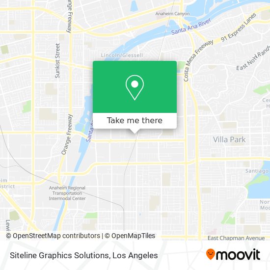 Siteline Graphics Solutions map