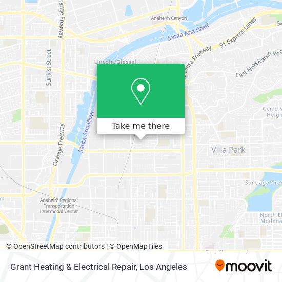 Grant Heating & Electrical Repair map