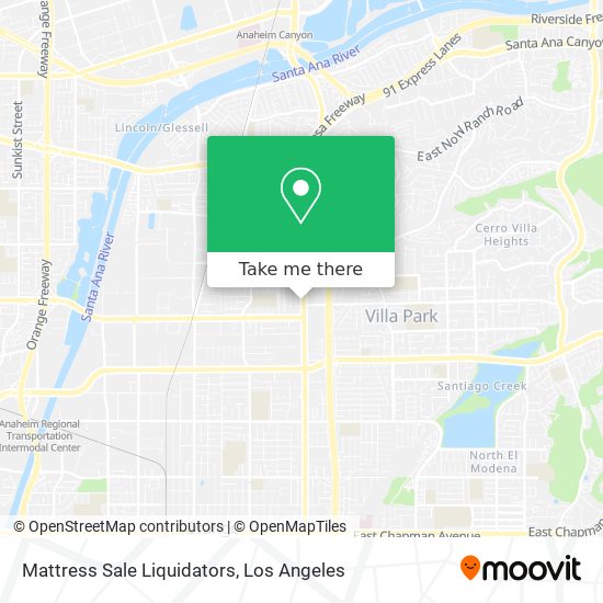 Mapa de Mattress Sale Liquidators