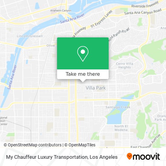 Mapa de My Chauffeur Luxury Transportation