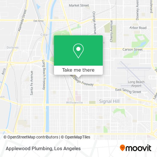 Mapa de Applewood Plumbing