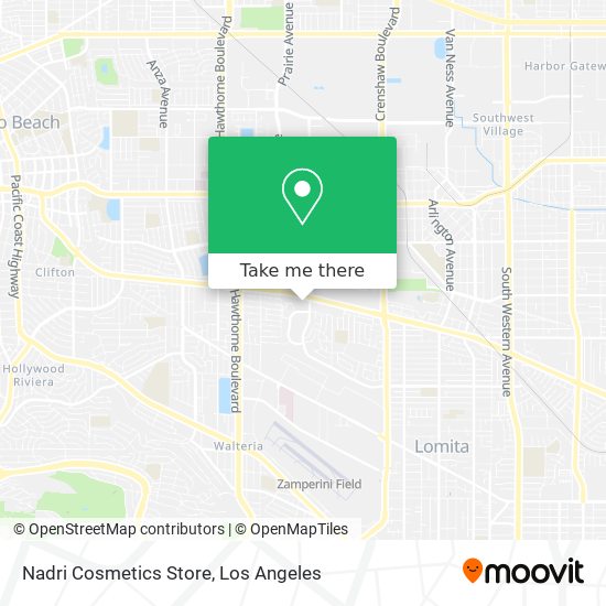 Nadri Cosmetics Store map