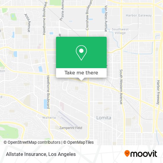 Allstate Insurance map