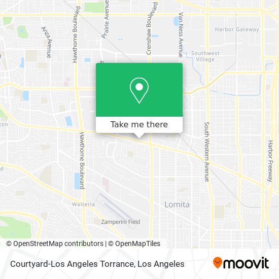 Courtyard-Los Angeles Torrance map