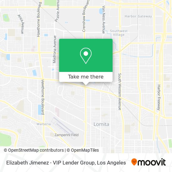 Elizabeth Jimenez - VIP Lender Group map