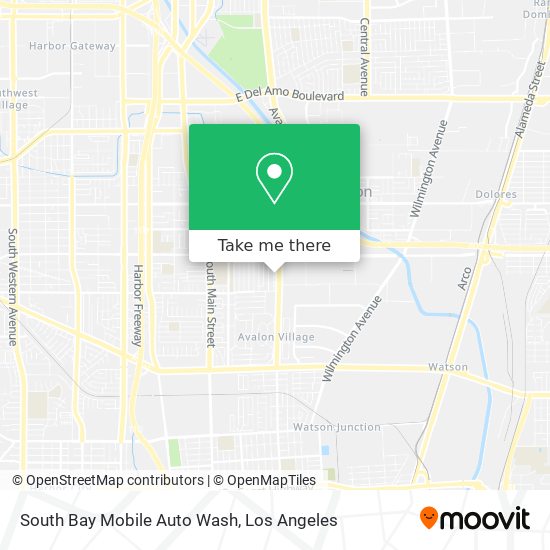 Mapa de South Bay Mobile Auto Wash