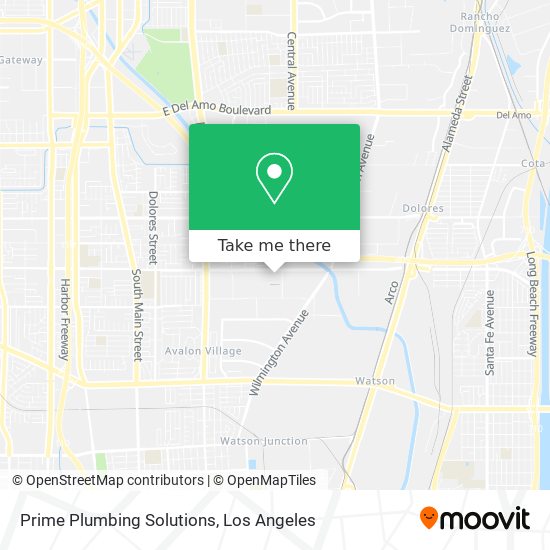 Prime Plumbing Solutions map