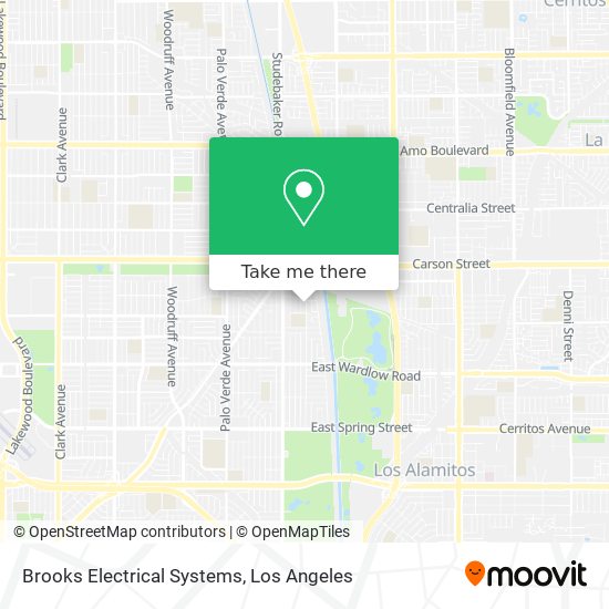 Brooks Electrical Systems map