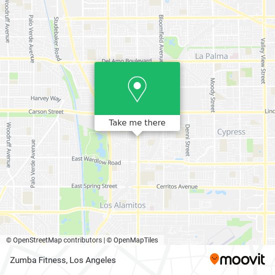 Zumba Fitness map