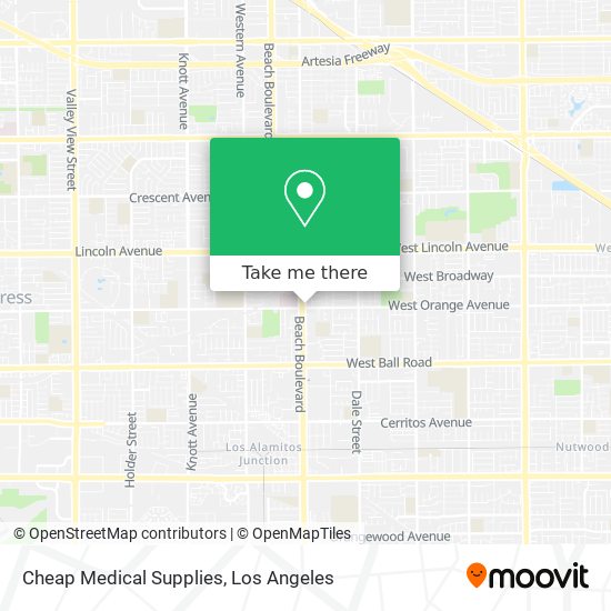 Cheap Medical Supplies map